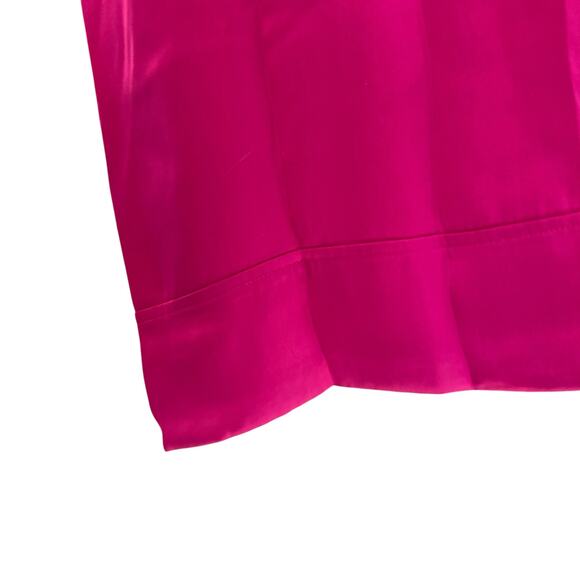 NWT Retro Cache Fushia Pink Split Sleeve Shift Knee Length Glam Dress Size 12 - Picture 11 of 15